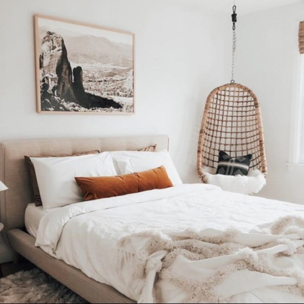 Burnt Orange Throw Pillow Mini